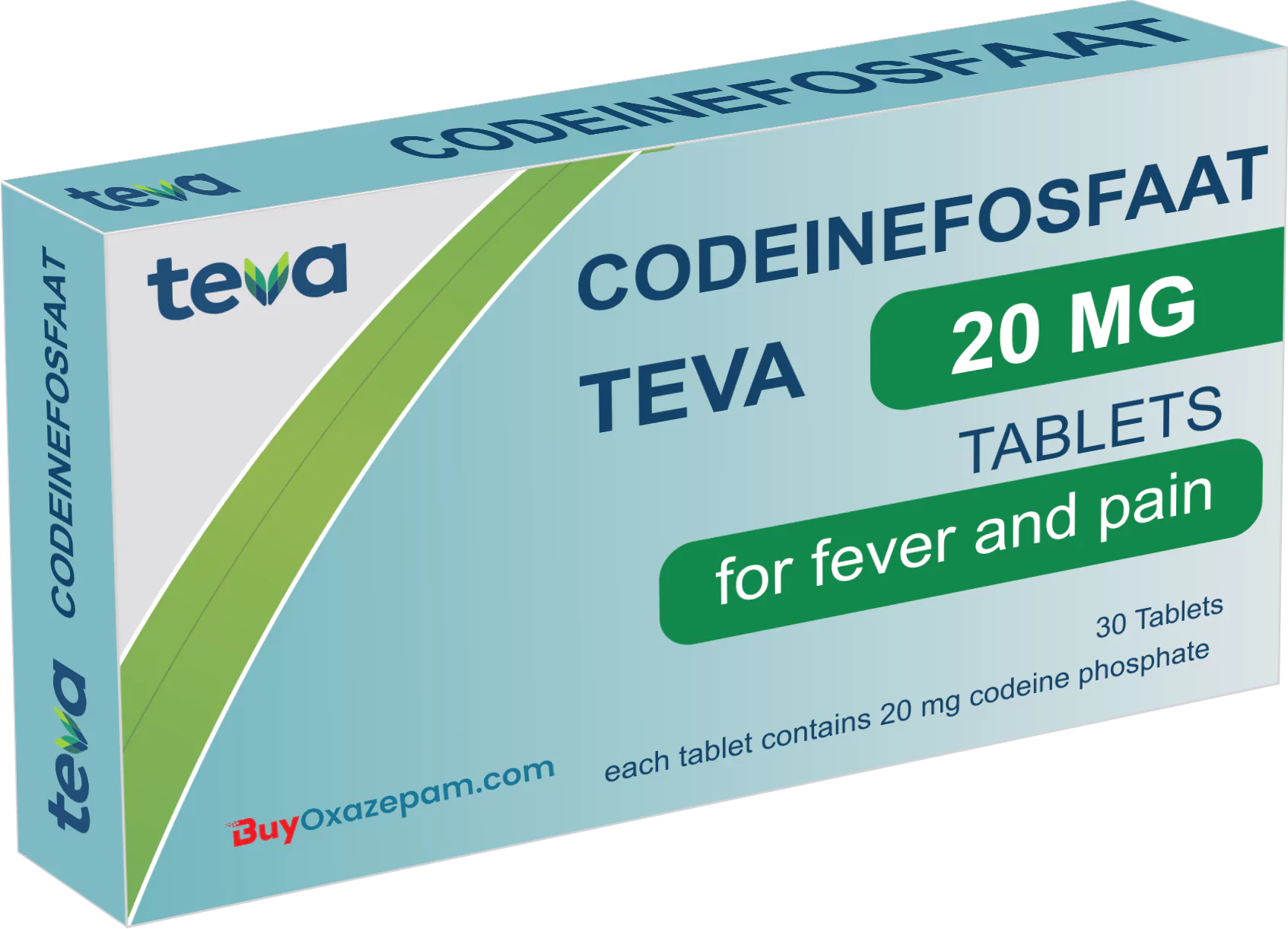 Codeinefosfaat 20 mg Netherlands